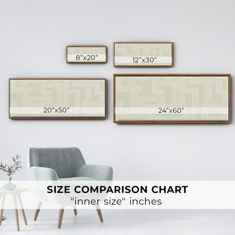 Roll Crossing III- Framed Canvas, 24" H x 60" W