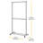 Mcmath 36'' Metal Rolling Clothing Rack