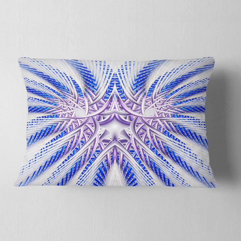 Coussin lombaire , Bleu / mauve