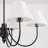 5-Light Transitional Pleated Fabric Pendant Light-2046957281