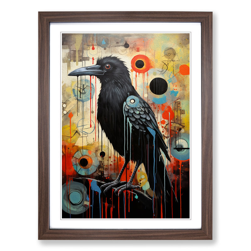 Raven Dadaism - Framed Print