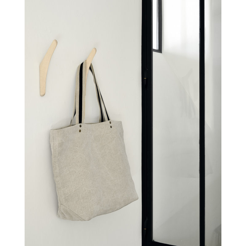 Pi Wall Hook, Varnish Off White