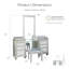 Ensemble coiffeuse 6 tiroirs Mickinley