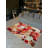 Barcelona Collection Multi-Colored Abstract Patterned Modern Decorative Rug-1429447339