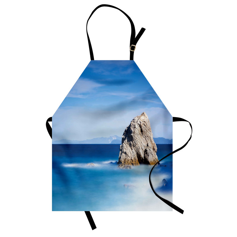 No Pattern Bib Apron