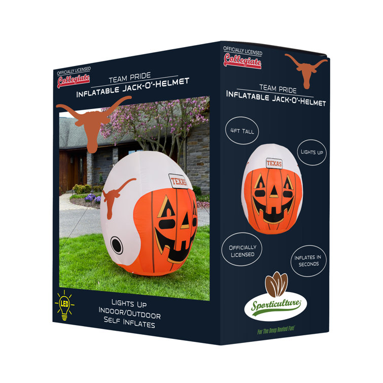 Houston Texans 4' Inflatable Jack-O'-Helmet