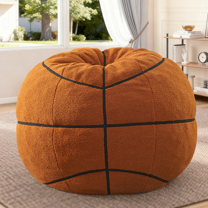 Extra Large Bean Bag Chair with Removable Cover, Memory Foam Filler Included, Plush Microfiber Lounger for Living Room, Bedroom and Game Room