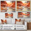 Canyon Antelope liquide Art V - Canyon, reproduction d'art sur toile encadrée-436836258-436836271