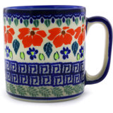 Grecian Fields Stoneware Coffee Mug