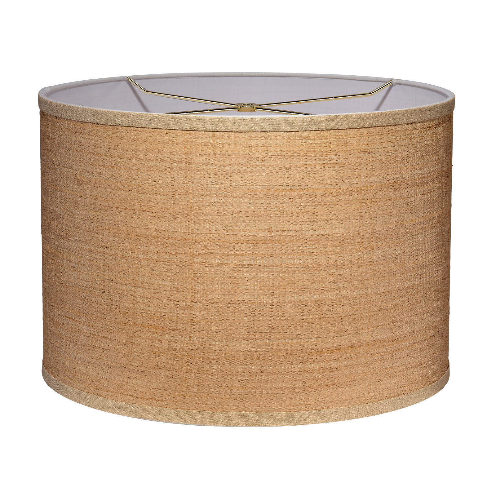 Emery Raffia Shade, Large, 11.5"H x 16.5"W x 16.5"D