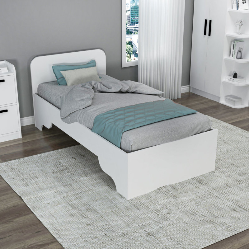 Grena Single (3') Bed, White