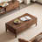 Black walnut all solid wood end table