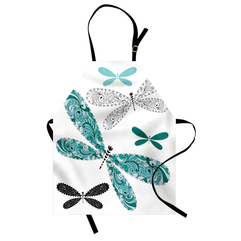 Tablier East Urban Home, cuisine, jardinage, taille adulte, bleu sarcelle turquoise