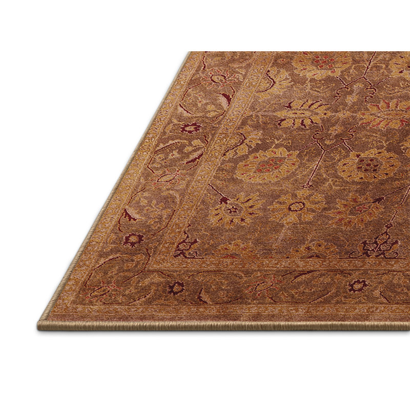 Tapis oriental brun Hovhan, Rectangle 5 pi x 7 pi
