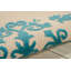 Tapis intérieur / extérieur bleu turquoise Friedler-88927022