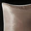 Édredon pour très grand lit 8 pièces - Fausse soie, motif géométrique, rembourrage, rembourrage brodé beige, chambre