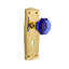Prairie Plate with Decorative Keyhole and Waldorf Cobalt Door Knob-1914452694-1914452691