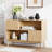  39.3” Mid - Century Modern Storage Cabinet with Storage, Solid Wood Legs-Oak-1968112558