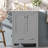 24 - Inch Transitional Style Bathroom Vanity With Ample Storage, Soft Close Hinges, And Exquisite Painting Craftsmanship 24" Gray Double Layer Door Shelf, Easy Assembly For Quick Setup-222222618