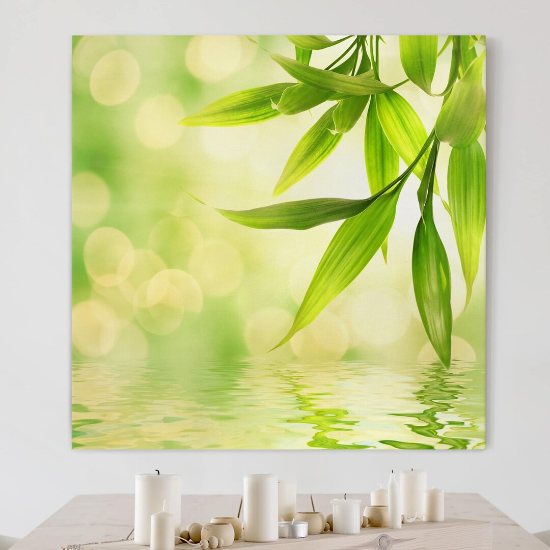 Leinwandbild Green Ambiance I