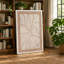 Radiating Bloom Botanical - Wrapped Canvas-1734653379-1734653378