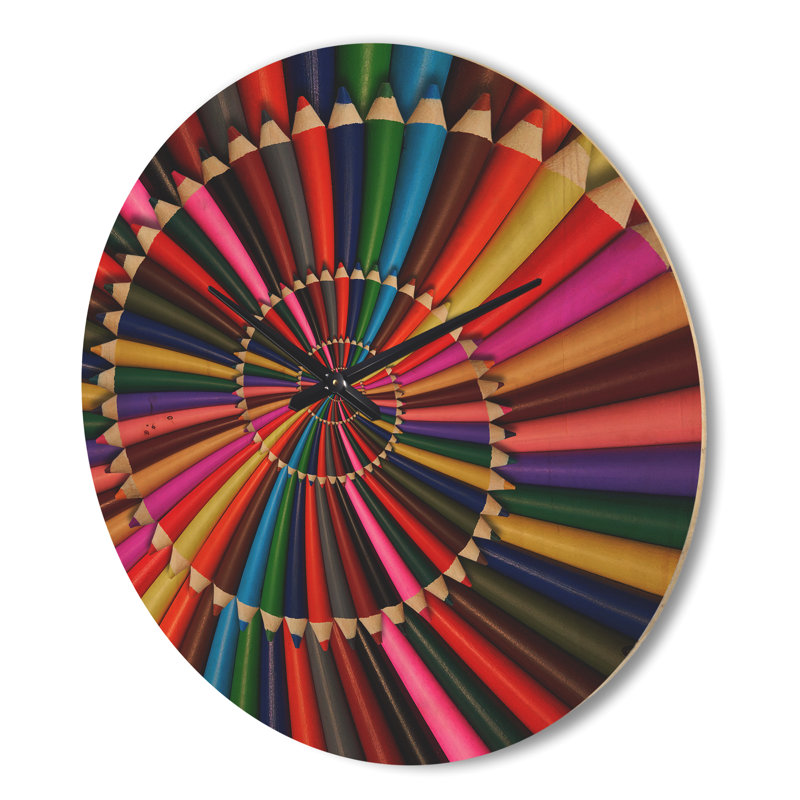 Horloge murale Rainbow Sharpen, Grand