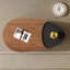 Table basse en noyer