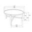 Table basse ronde en bois