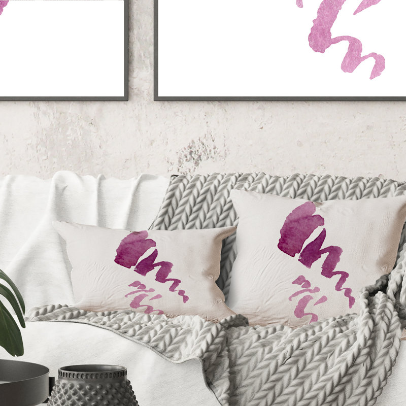 Coussin Mauve 1