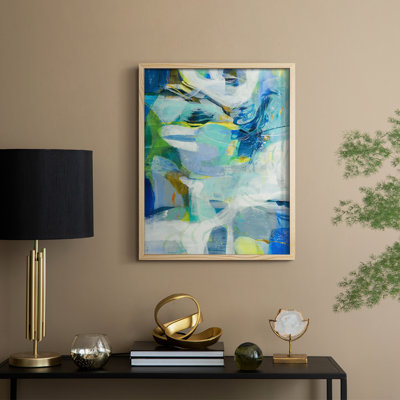 Low Tide Framed Print - Solid Wood