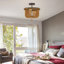 Walley 2-Light 32cm Wood Bead Semi Flush Mount Light-1334903939