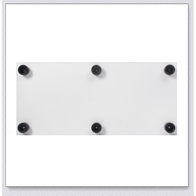 Vitrine à DEL en verre à 2 portes avec 4 tablettes, blanc