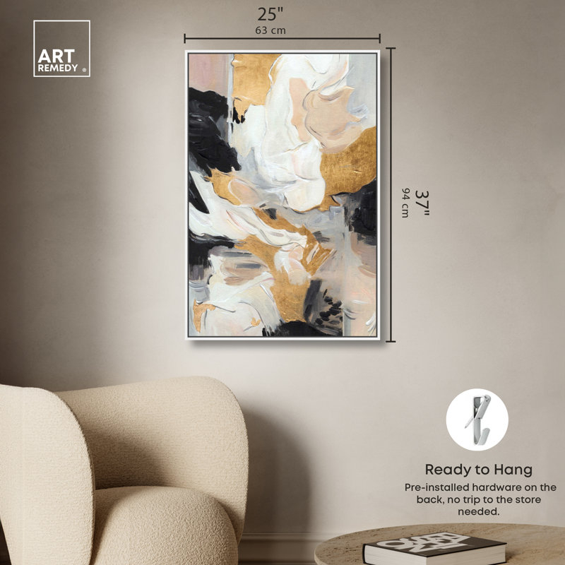 «Quiet Power I - Ira Colmeva», reproduction d'art sur toile encadrée par Art Remedy, cadre blanc, 24 x 36, 37"H x 25"W
