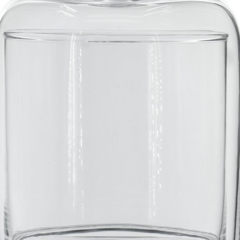 Bol décoratif en verre Bangert - ensemble de 2, H 6 po x l 5 po x P 5 po