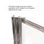 Porte de douche pivotante à cadre 34,88 "x 67" Sopora-14170689-14170684