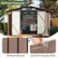 Remise de rangement extérieure 12 x 10 pi  -106480181