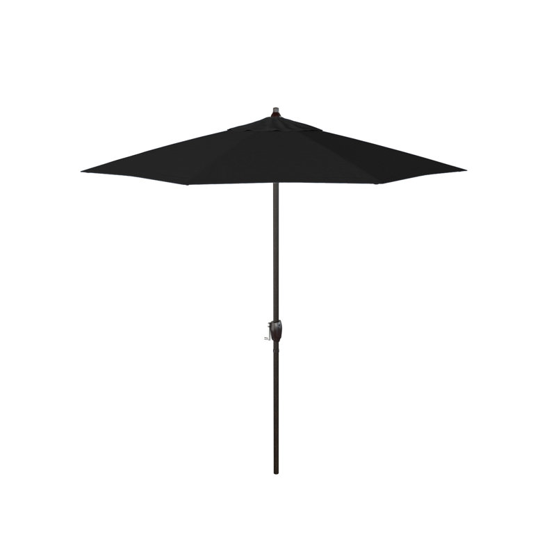 Parasol de marché 7 pi 6 po, Noir - Pacifica Premium