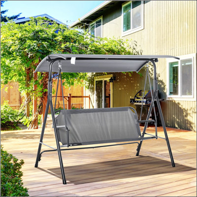3-Person Porch Swing With Stand