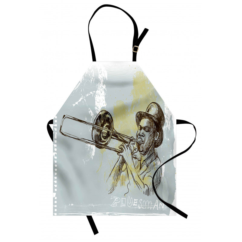 Tablier de musique jazz