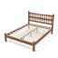 Lit plateforme en bambou massif DiamondBamboo avec tête de lit Diamond et lattes de support-130016724