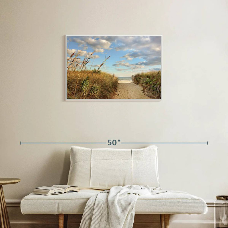 Long Island Aulelei, Cadre flottant blanc, 31 po x 21 po