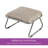 Caili Large Space Outdoor Metal Patio Chair with Ottoman & Thick Cushion for Garden Balcony Porch-97812789