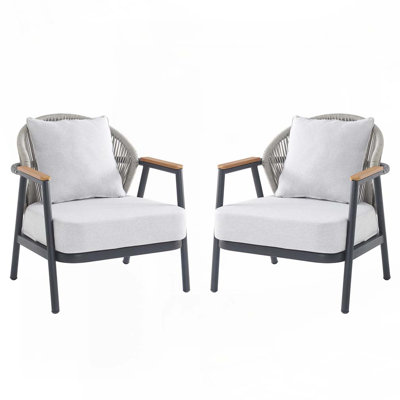 Outdoor Rope Club Chair