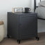 Preslei 36cm W Steel Bedside Table-1642976642-1634564703