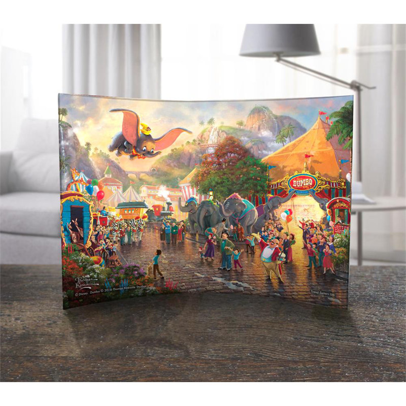 Dumbo Curved Acrylic Print