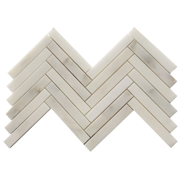 1x6 CALACATTA ORO HERRINGBONE POLISHED