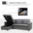 Upholstered 89.75'' Sleeper Sofa