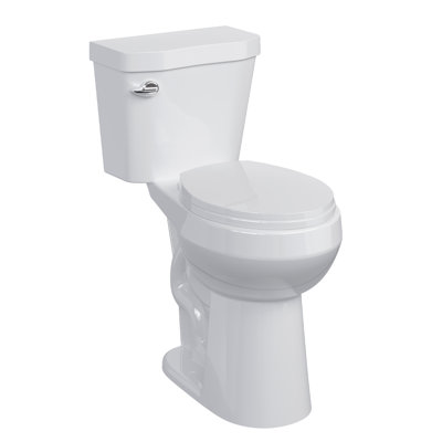 Two-Piece Toilets with Soft-Close Seat for Bathrooms