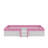 Daybed Frame In Twin Size, Upholstered Style, Complete With Fence & Stairs-1587957221-1587957241