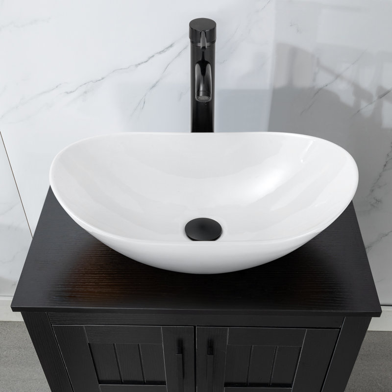 Lavabo vasque en céramique